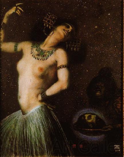 Franz von Stuck Salome Germany oil painting art